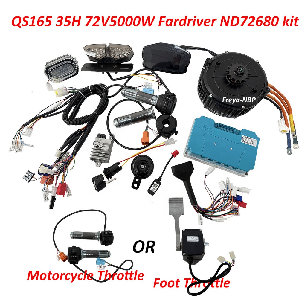 Moteur QS QS165 5000W 72V 35H  - Mid Drive Motor Kit 72V 5000W avis et prix